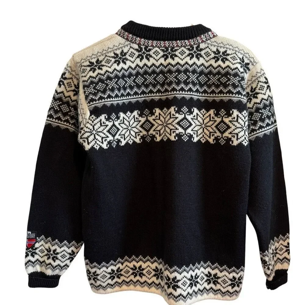 Norlender Icelandic Cardigan Sweater Size S